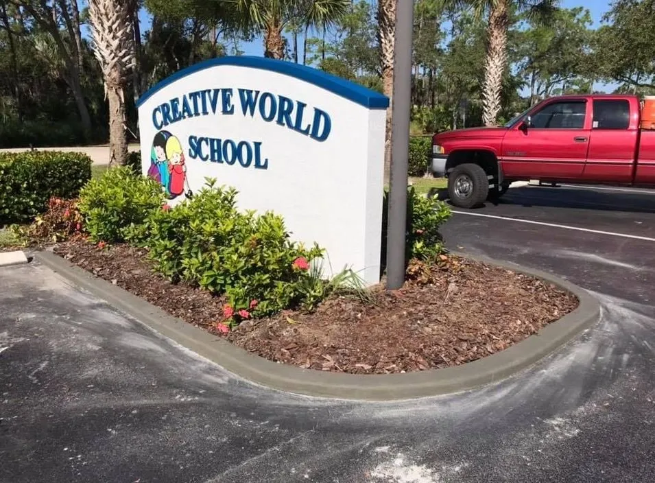 Trusted landscape installation in Cape Coral, FL by Surface Pro Concrete Solutions