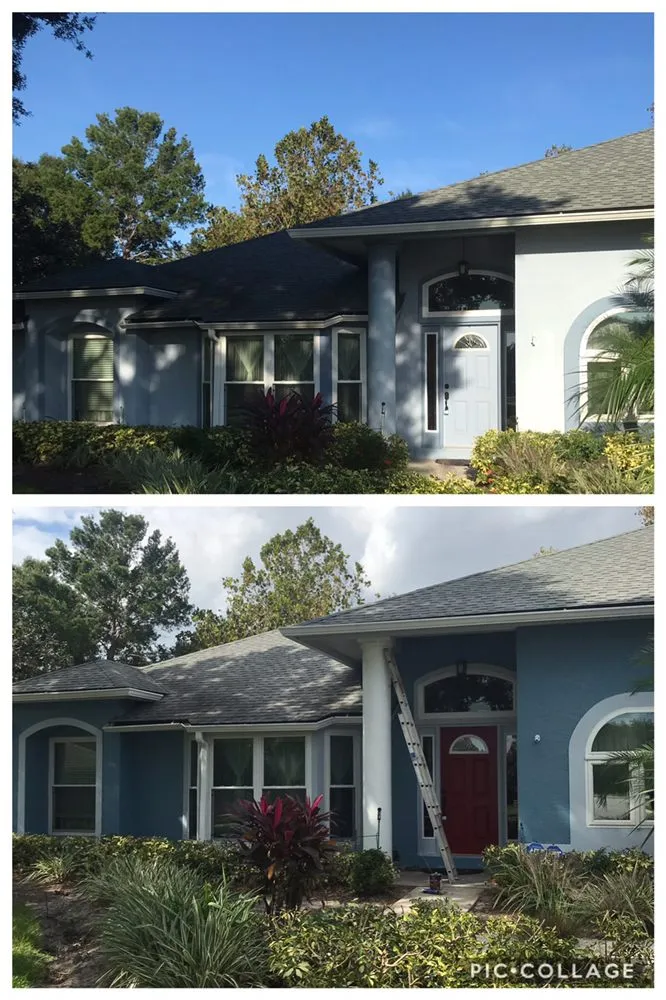 Professional yard cleanup service for outdoor upgrades in Orlando, FL by Surface Tech Pressure Washing