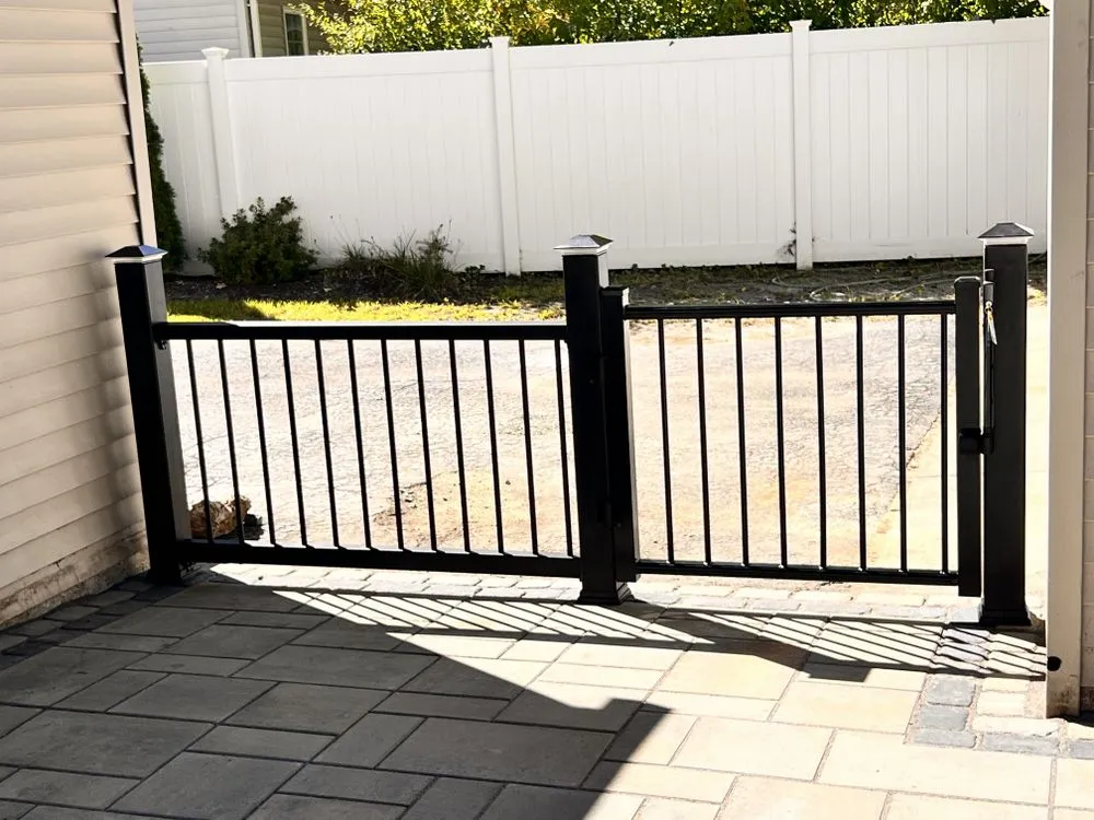 Custom garden landscaping in Wethersfield, CT by Surmount Contractors