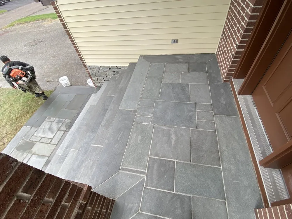 Local landscape installation in Wethersfield, CT - Surmount Contractors