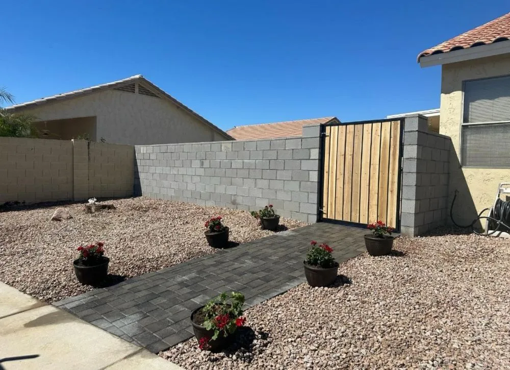 Reliable lawn mowing service for homes in Surprise, AZ by Surprise Valley Hardscape & Landscaping