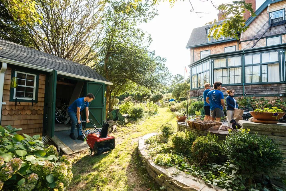 Expert residential landscaping for year-round maintenance in Newport, RI by Surv