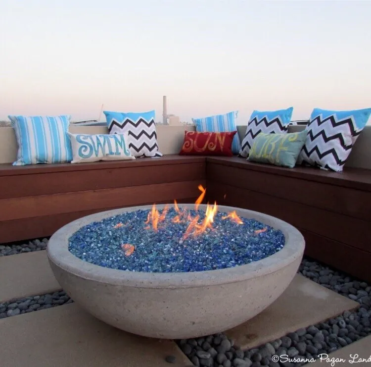 Professional garden landscaping in San Marcos, CA by Susanna Pagan Landscape Design