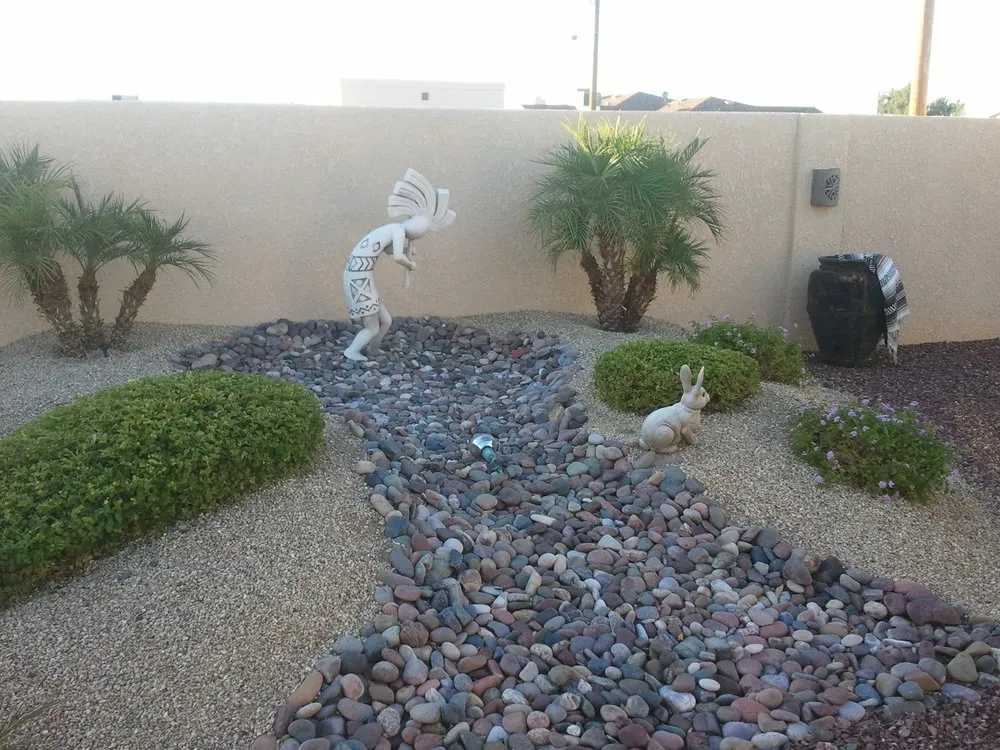 Affordable garden landscaping with custom design in Lake Havasu City, AZ by Susie's Yard Care