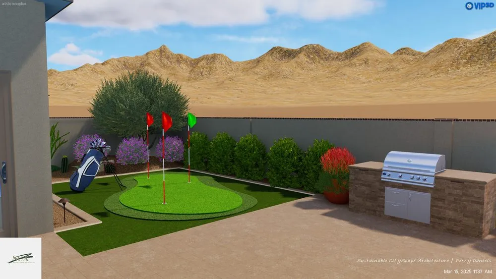 Local outdoor landscaping in Phoenix, AZ - Sustainable City Scape Architecture