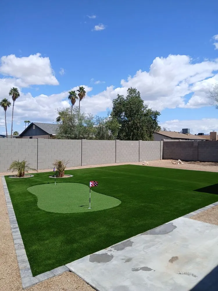 Professional garden landscaping for homes in Phoenix, AZ by Sustainable City Scape Architecture