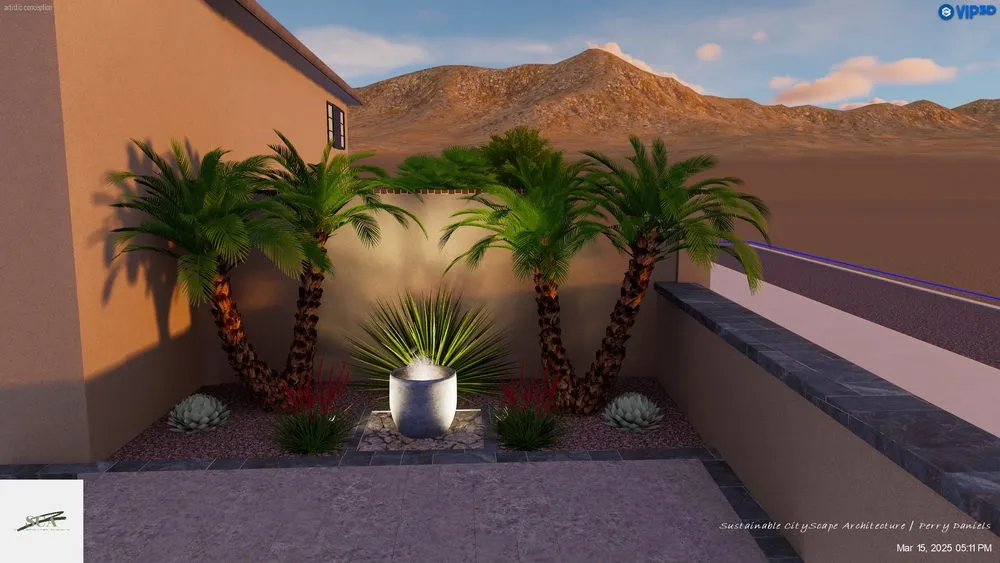 Affordable yard maintenance in Phoenix, AZ by Sustainable City Scape Architecture