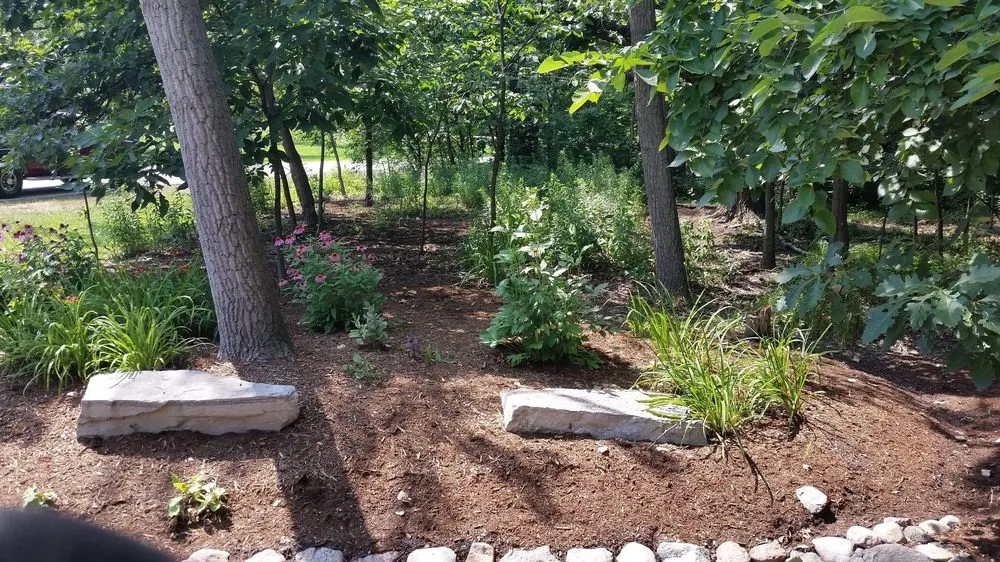 Custom garden landscaping for residential properties in Rhinelander, WI by Sustainable Creations