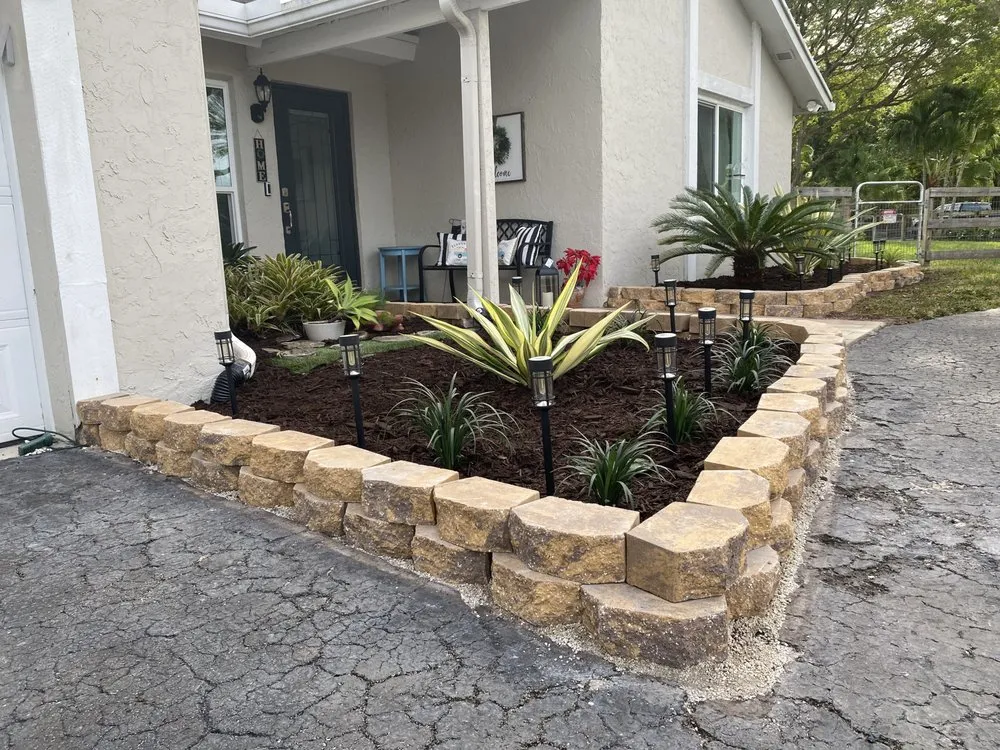 Trusted yard maintenance with custom design in Hollywood, FL by Sustainable Landscapes and Lawns