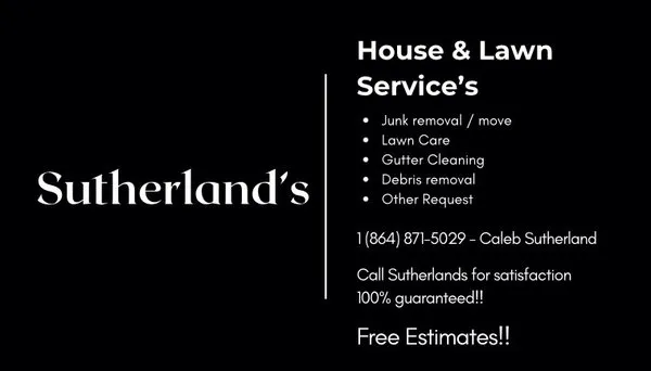 Sutherland's House & Lawn Services