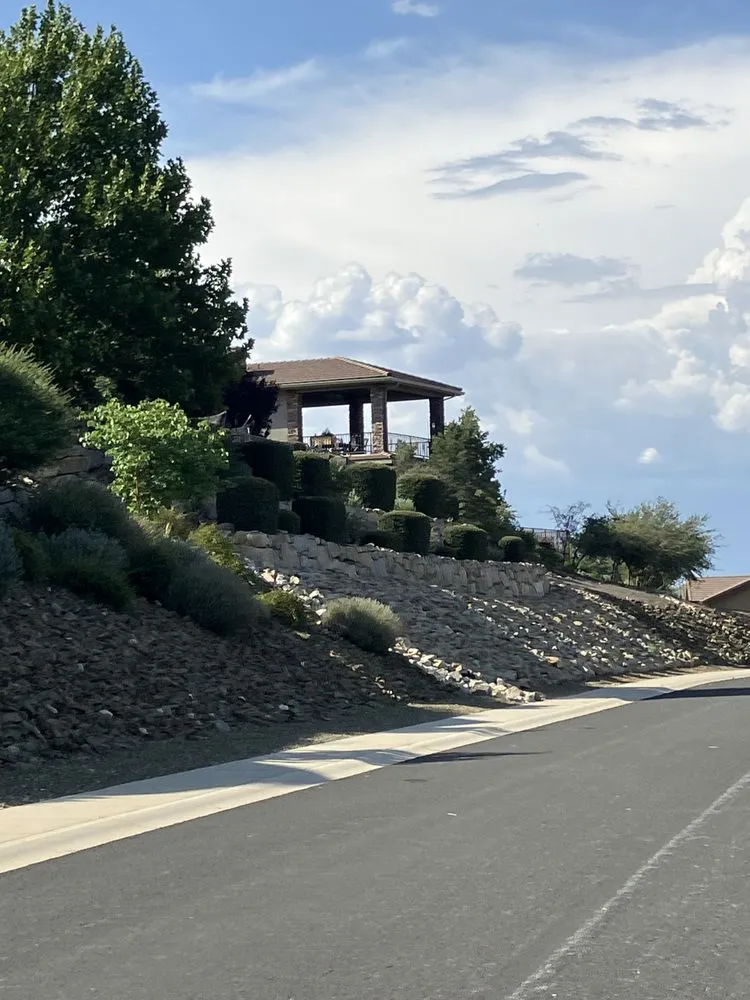 Custom garden landscaping with custom design across Prescott Valley, AZ - Sutter’s Landscape & Design