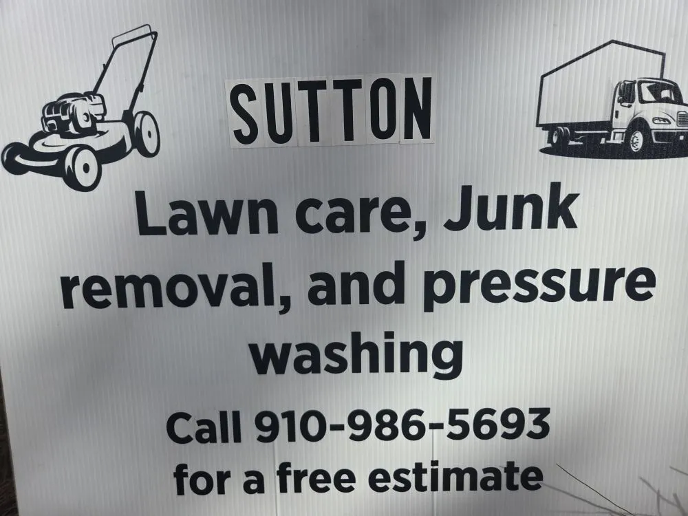 Local yard maintenance for beautiful yards across Pinebluff, NC - Sutton Junk Removal