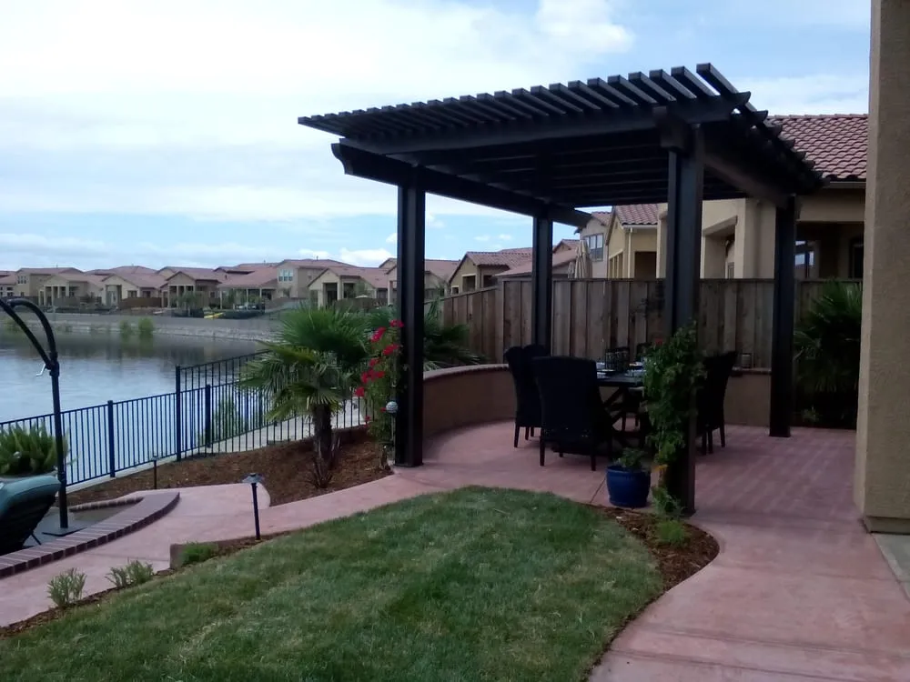 Professional yard cleanup service with custom design in Manteca, CA by Sutton's Landscape & Maintenance