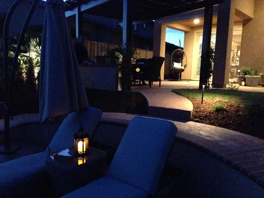 Professional yard cleanup service with custom design across Manteca, CA - Sutton's Landscape & Maintenance