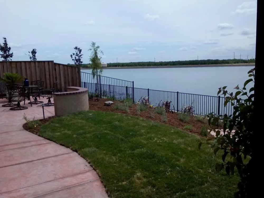 Custom landscape design with custom design across Manteca, CA - Sutton's Landscape & Maintenance