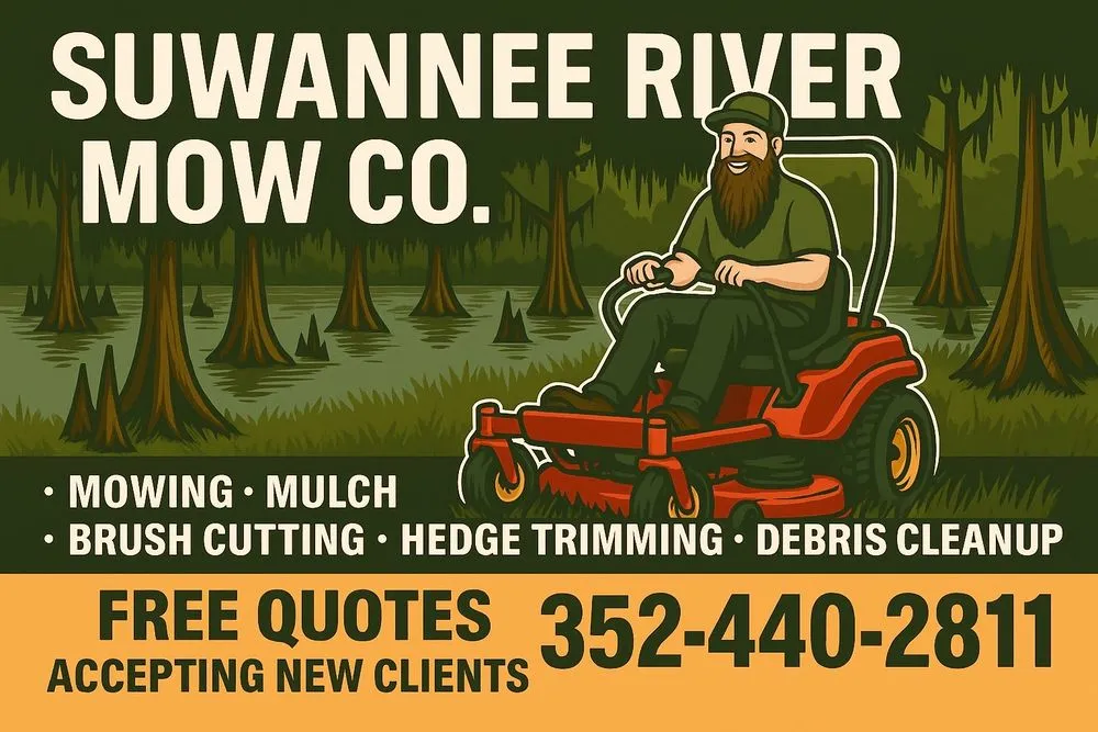 Affordable lawn mowing service experts serving Old Town, FL - Suwannee River Mow Company
