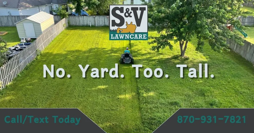 Local residential landscaping in Jonesboro, AR - S&V Lawncare