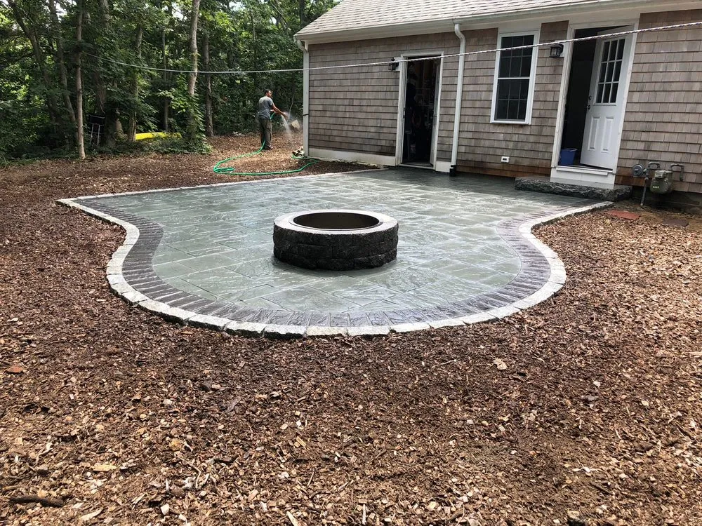 Professional lawn mowing service in Dennis, MA by SVS MASONRY & Construction