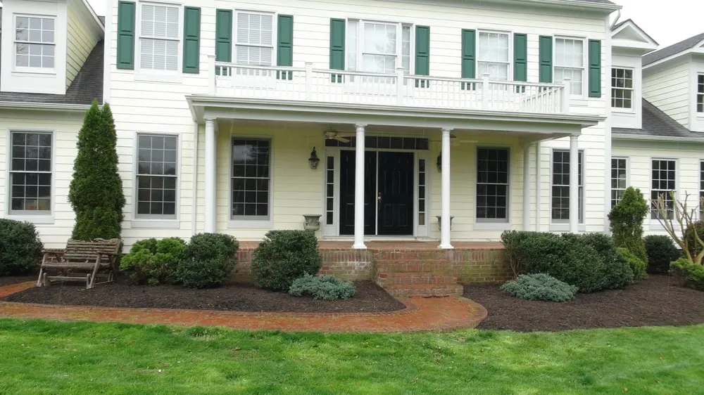 Expert lawn mowing service with custom design in Leesburg, VA by SVV Maintenance