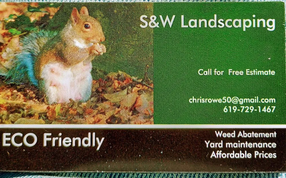 Top-rated landscape design with custom design in Santee, CA by S&W landscaping