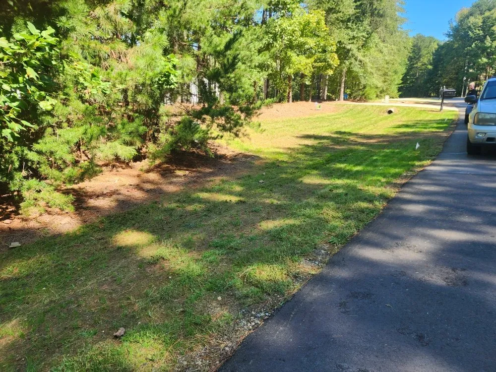 Custom landscape installation in Lincolnton, NC by S&W Lawn Care