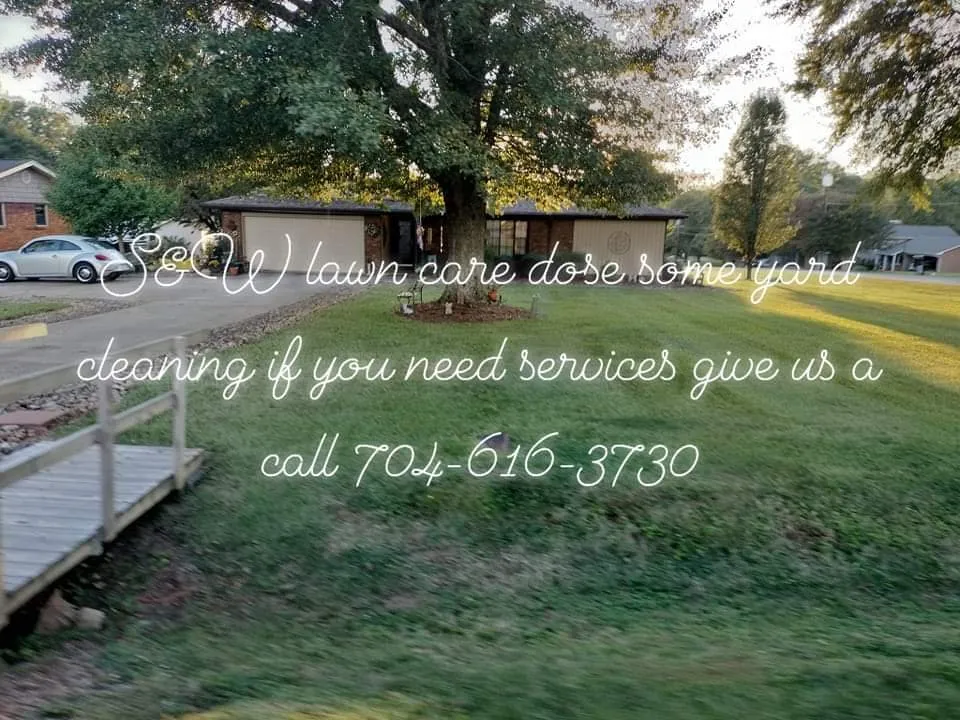 Professional lawn mowing service near you in Lincolnton, NC by S&W Lawn Care