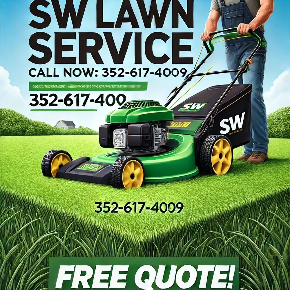 Affordable garden landscaping with custom design in Eustis, FL by SW Lawn Service