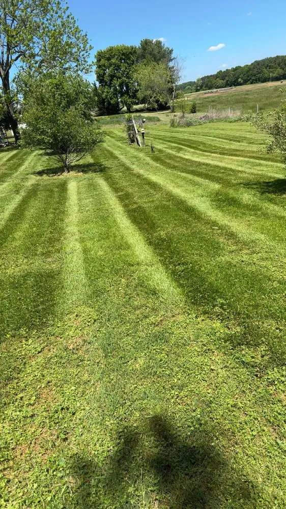 Local lawn mowing service for year-round maintenance in Thurmond, NC by Swaims Lawncare