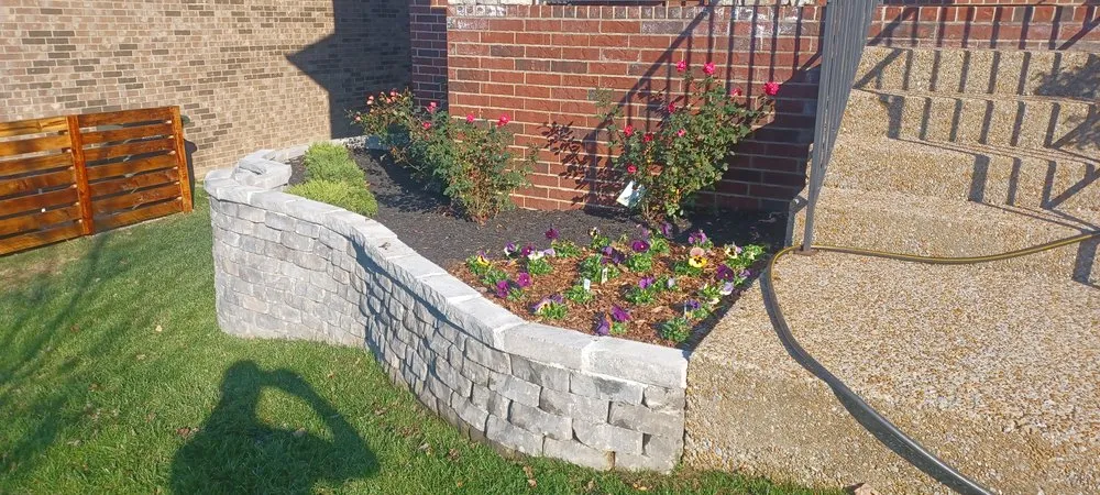 Custom landscape installation for year-round maintenance in Mt. Juliet, TN by Swain Landscape Design