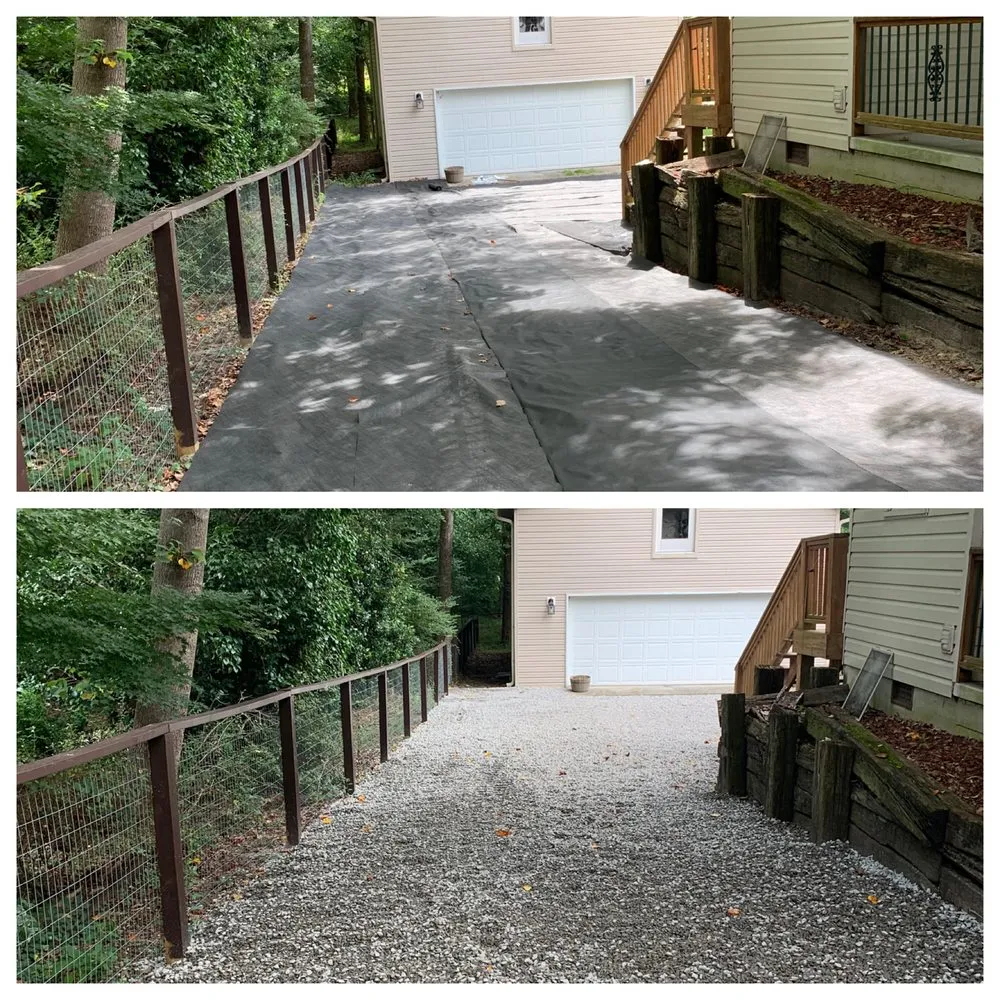 Custom garden landscaping in Aberdeen, NC by Swamp Builders