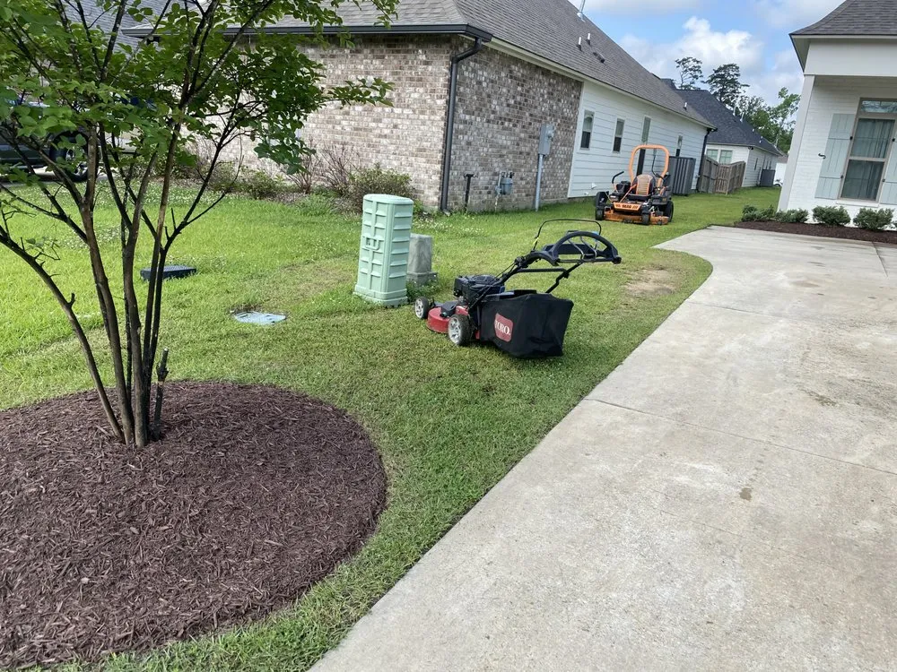 Expert landscape design for residential properties in Baton Rouge, LA by Swamp Grass Lawn and Maintenance