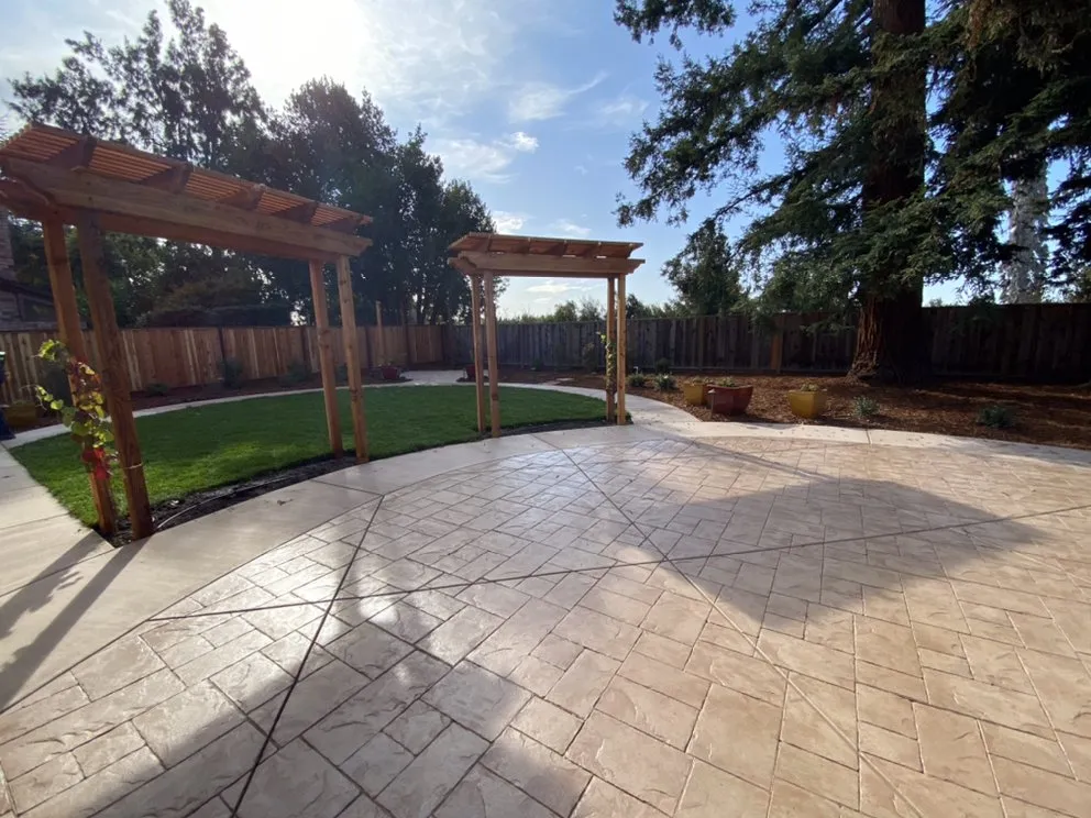 Custom landscape design in Livermore, CA by Swanson's Landscaping