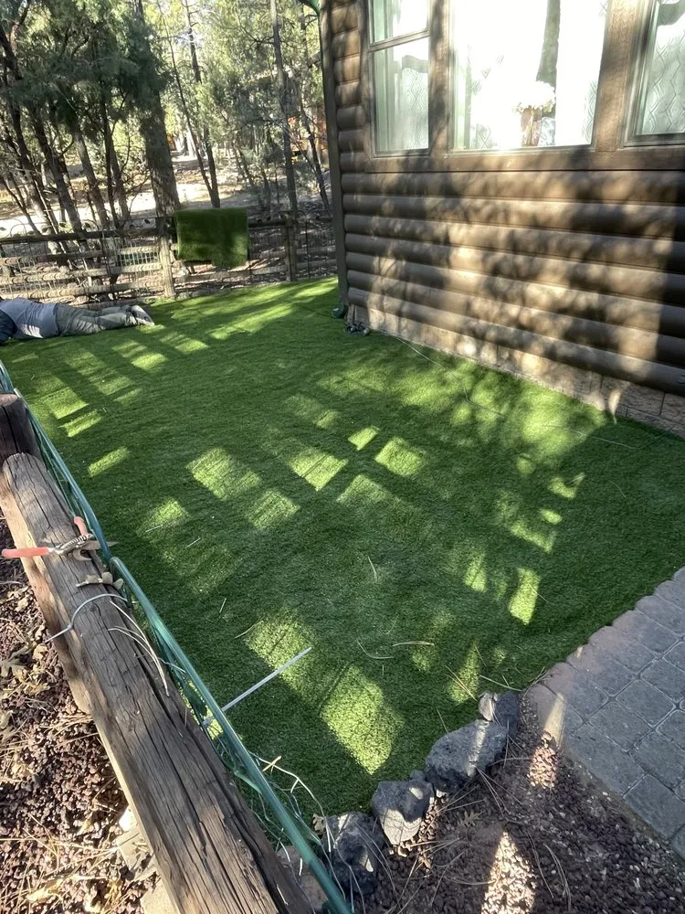 Affordable landscaping services in Show Low, AZ by Swansons Lawn Care