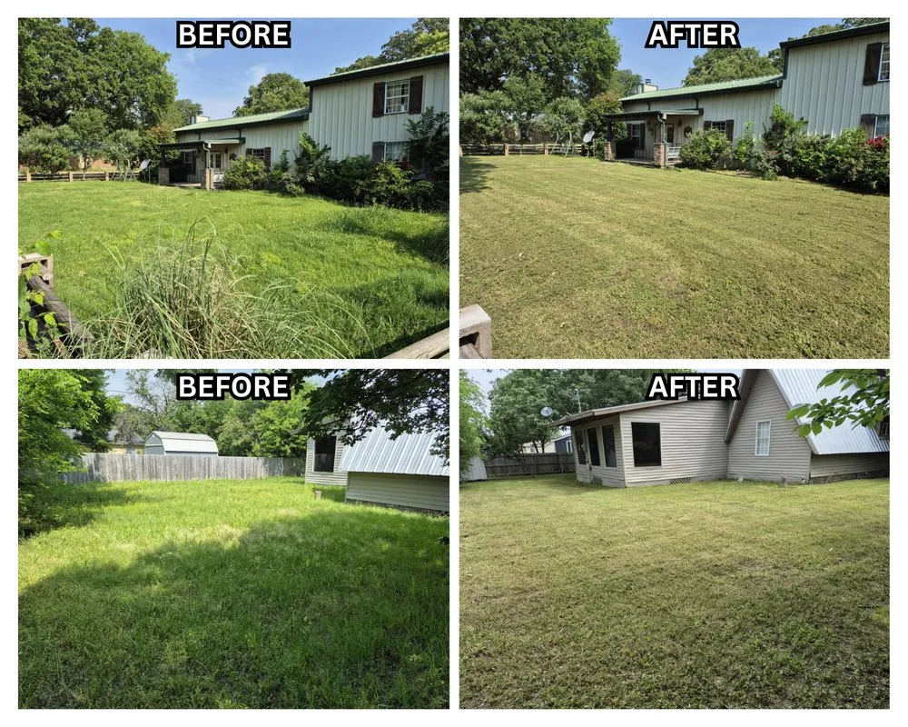 Trusted residential landscaping in Greenville, TX by Sweat Equity Services