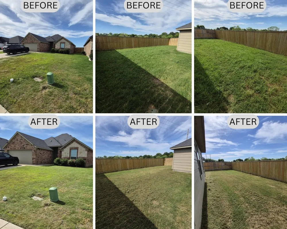 Affordable yard maintenance experts serving Greenville, TX - Sweat Equity Services