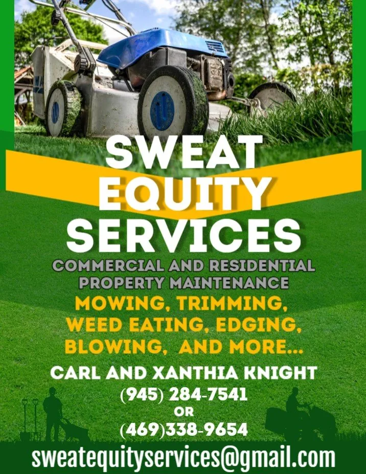Expert residential landscaping experts serving Greenville, TX - Sweat Equity Services