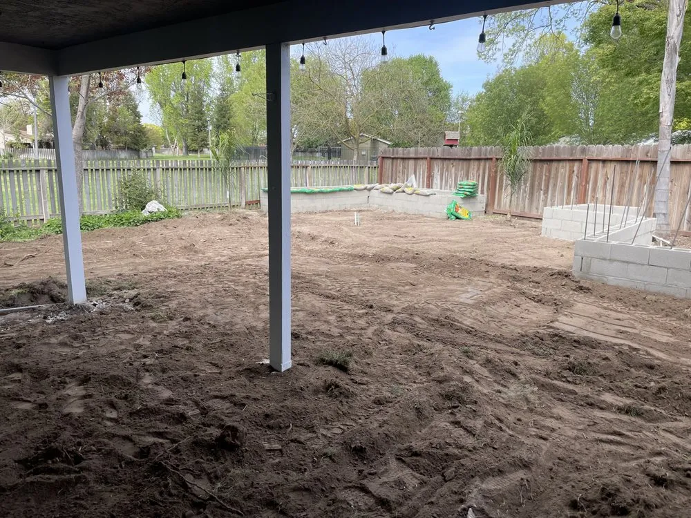 Local lawn care service in Manteca, CA by Sweet-Crete Construction General Engineering