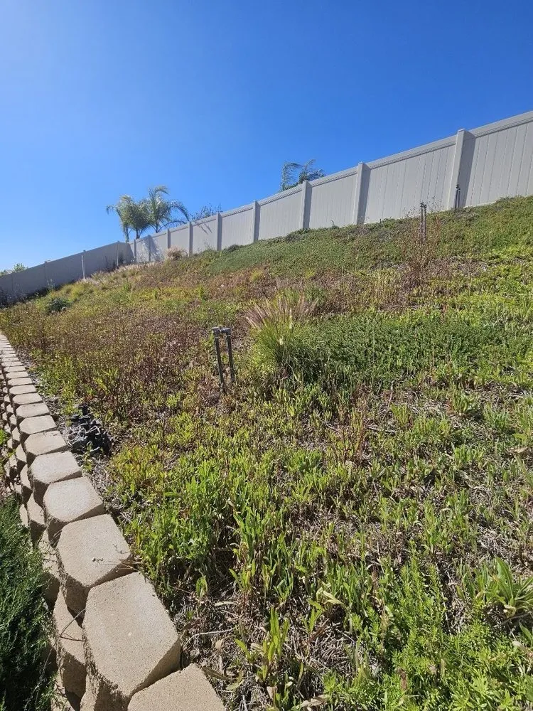 Custom garden landscaping in Menifee, CA by Sweet Home Landscaping