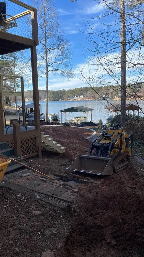 Local residential landscaping for residential properties in Woodstock, GA by Sweet Maple Landscapes