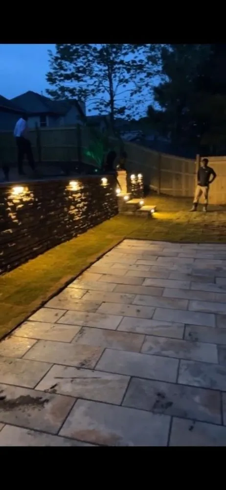 Trusted lawn care service with custom design in Woodstock, GA by Sweet Maple Landscaping