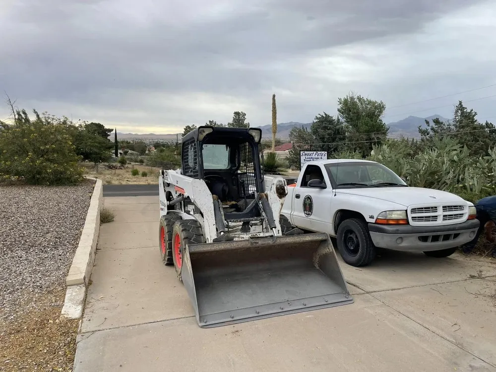Custom outdoor landscaping for outdoor upgrades in Kingman, AZ by Sweet Pete's Landscaping