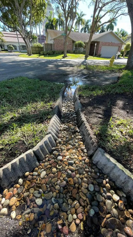Affordable yard cleanup service with custom design across Fort Lauderdale, FL - Sweet Rocks Landscaping
