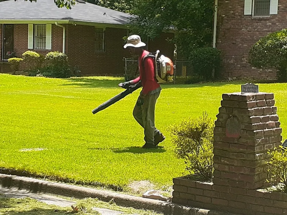 Expert landscape installation for homes in Atlanta, GA by Sweet Rose Incorporated Lawn Care