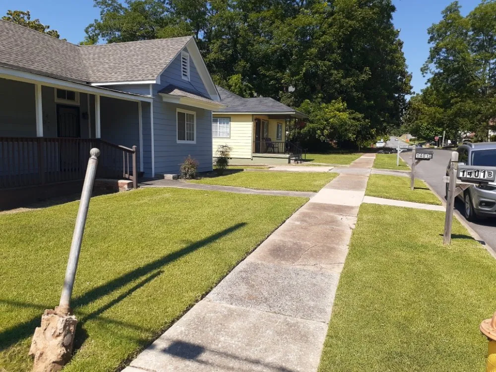 Custom garden landscaping with custom design across Atlanta, GA - Sweet Rose Incorporated Lawn Care