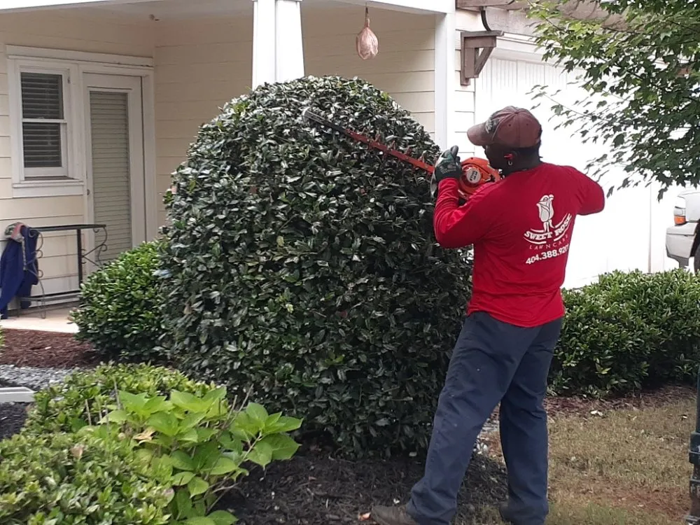 Trusted landscape installation in Atlanta, GA by Sweet Rose Incorporated Lawn Care