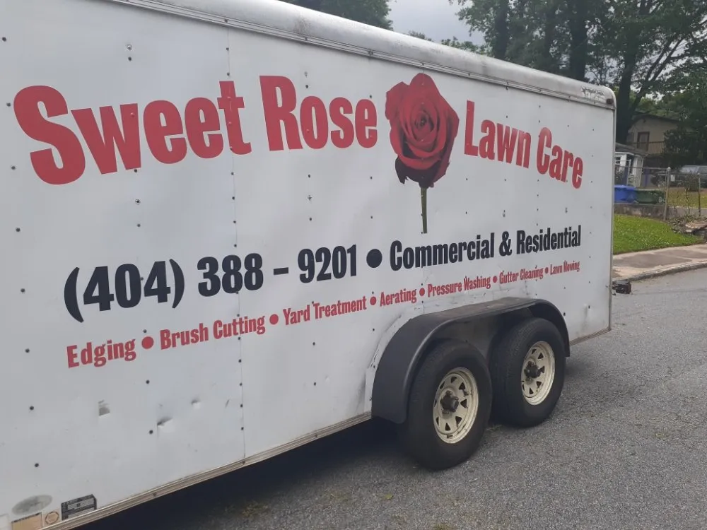 Local yard maintenance with custom design across Atlanta, GA - Sweet Rose Incorporated Lawn Care
