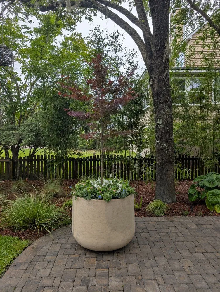 Custom landscape design in Summerville, SC by Sweetbay Landscaping and Design