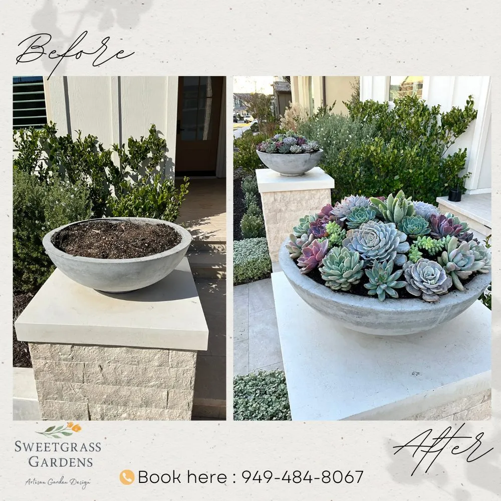 Custom yard maintenance experts serving Lake Forest, CA - Sweetgrass Gardens