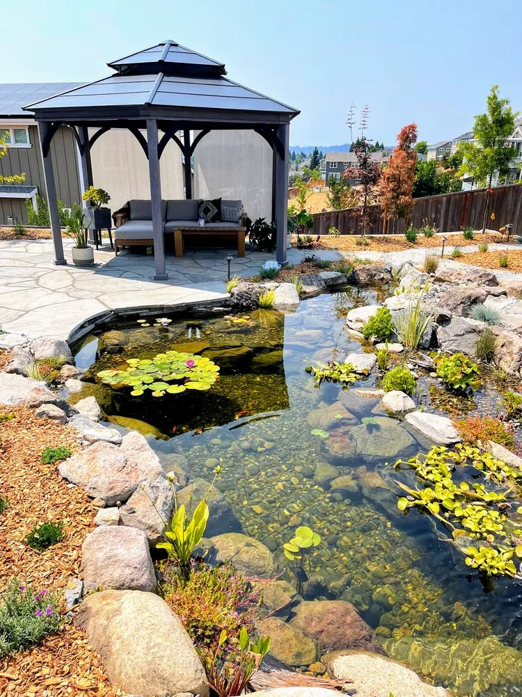 Top-rated lawn mowing service with custom design across Forestville, CA - Sweetwater Landscape