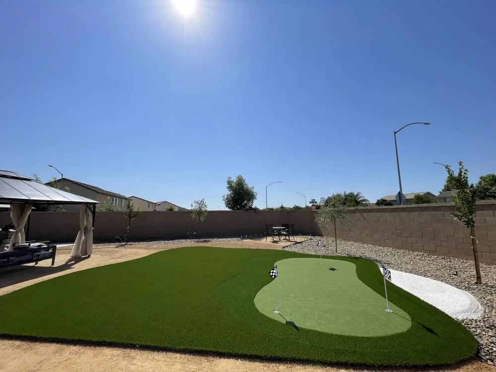 Trusted yard cleanup service for beautiful yards in Clovis, CA by Swift Creations Turf and Landscaping